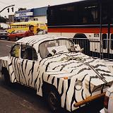 ArtCarzZebra-6 : 1998, Hawthorne Street Fair, Oregon, Portland